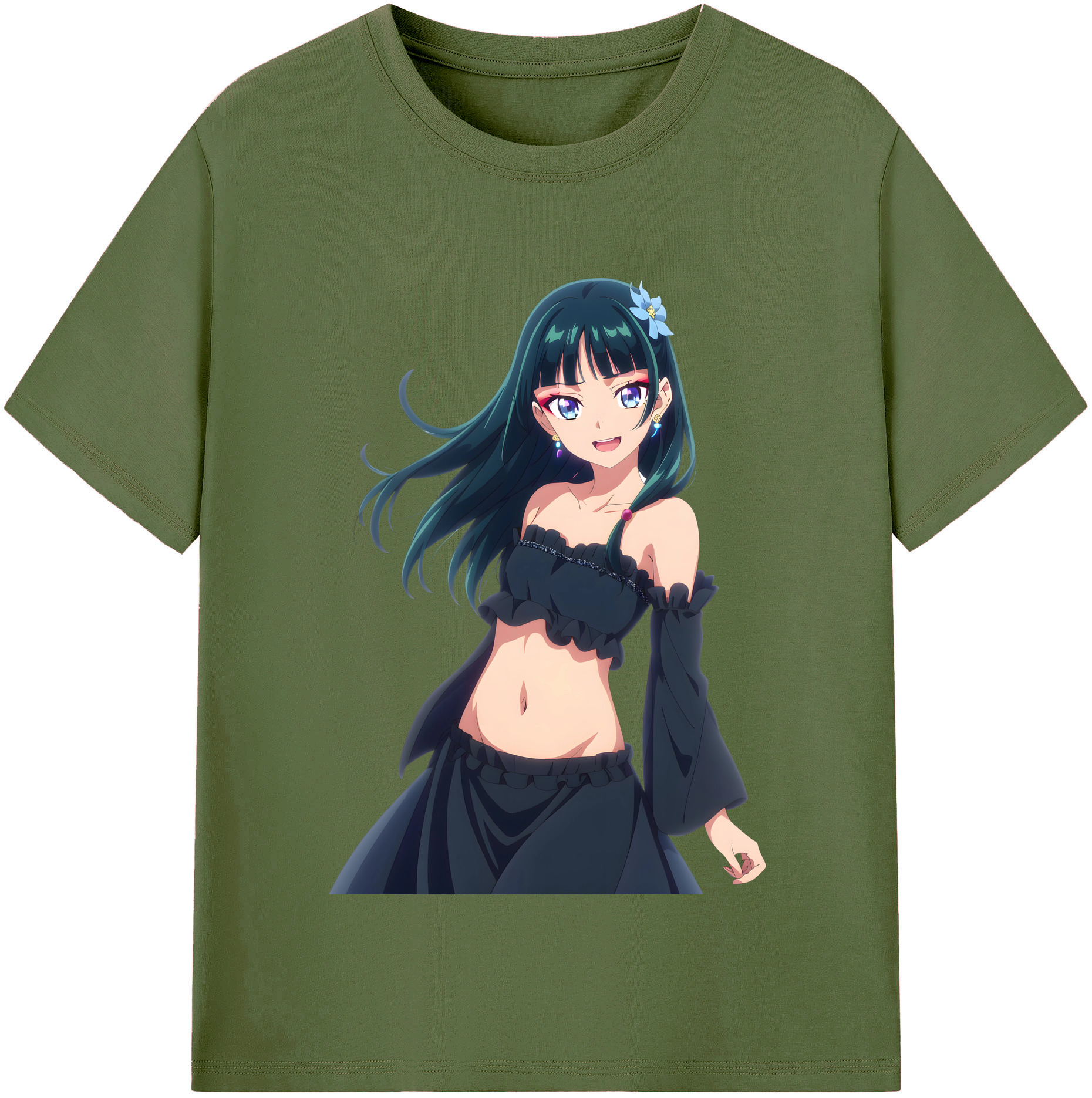 （画像用） 薬屋のひとりごと The Apothecary Diaries 綿100％半袖Tシャツ（フロントプリント）